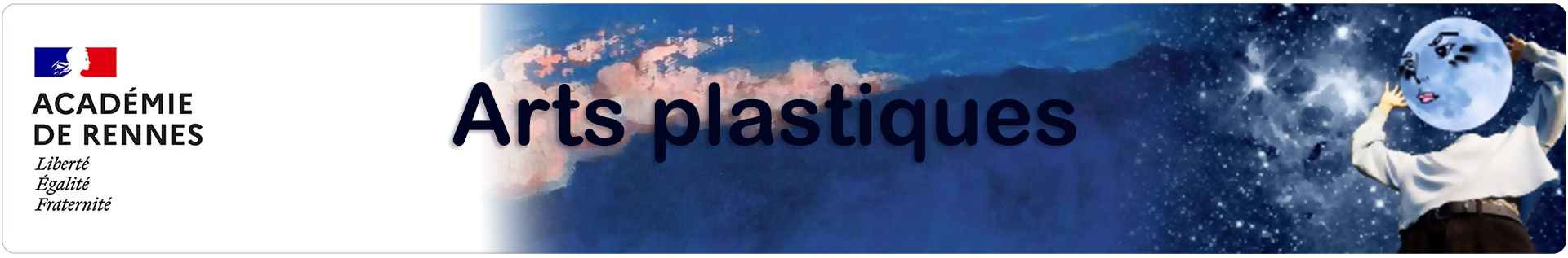 Bannière Arts plastiques - Académie de Rennes