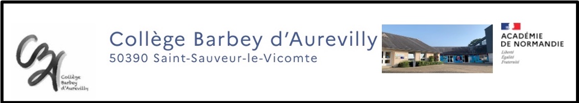 Headband Normandie  - Collège Barbey d'Aurevilly - St Sauveur-Le-Vicomte