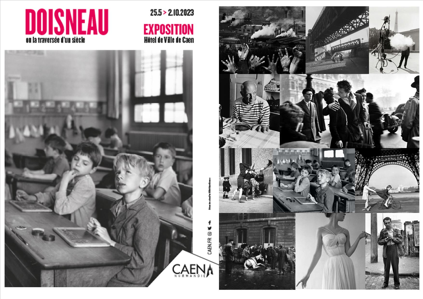 Bannière Robert Doisneau ou la traversée d’un siècle, une émission écrite et réalisée par les élèves de 4e4