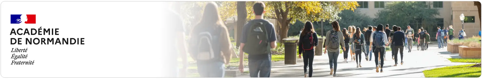 Bannière Académie de Normandie