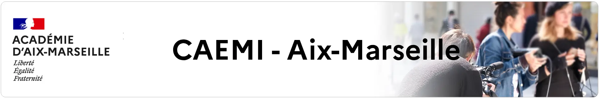 Bannière CAEMI de l'académie d'Aix-Marseille