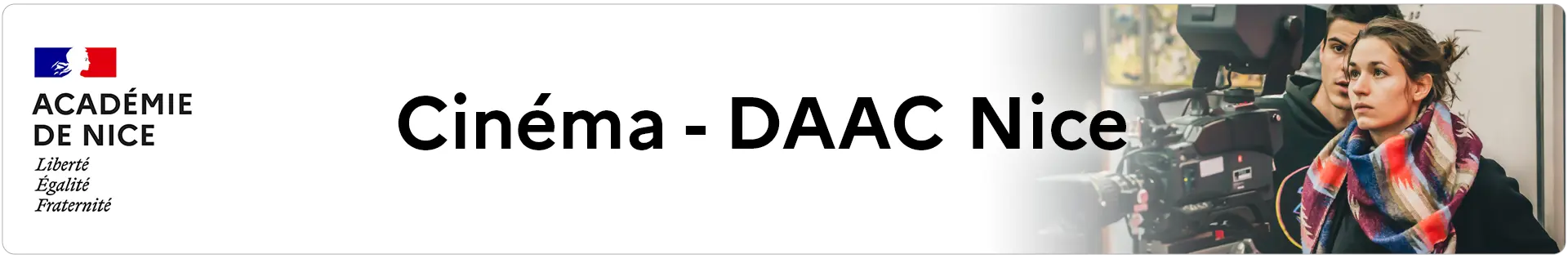 Bannière Cinéma – DAAC Nice
