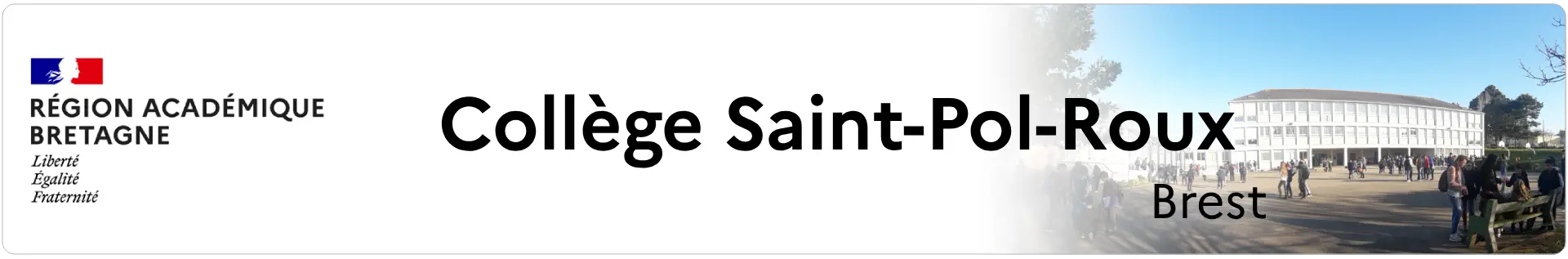 Bannière Bretagne - Collège Saint-Pol-Roux - Brest
