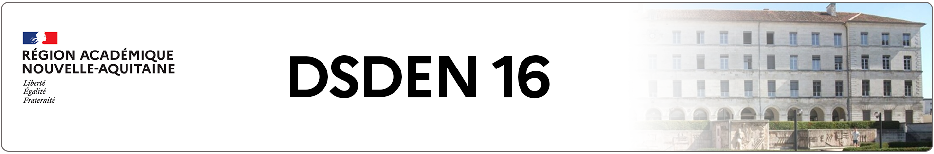 Bannière DSDEN 16