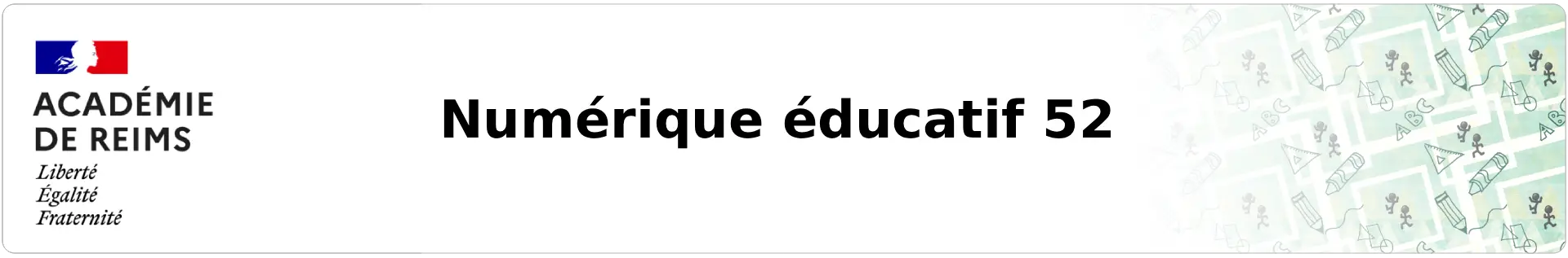 Bannière Numérique éducatif 52