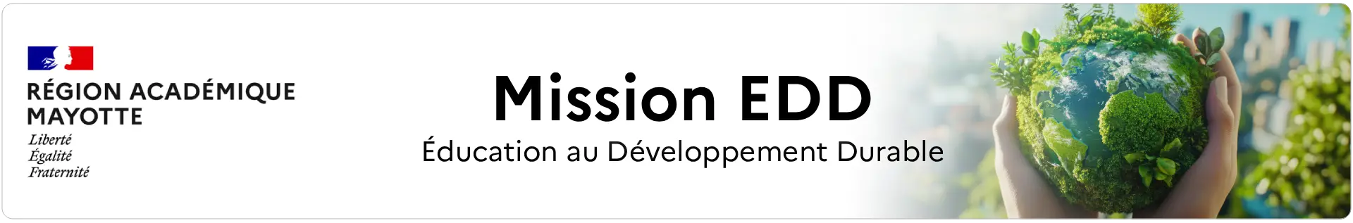 Bannière Mission EDD - Académie de Mayotte