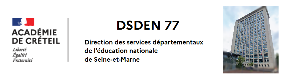 Bannière DSDEN 77